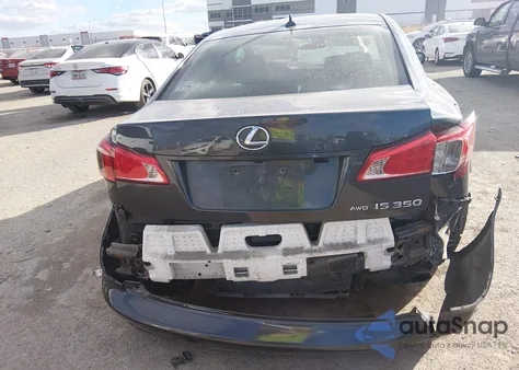 2011 Lexus Is 350 from USA, damaged, VIN JTHCE5C22B5001650